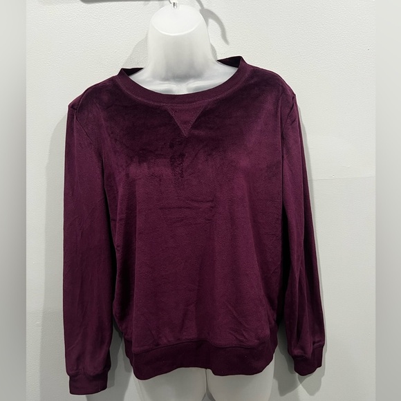 HONEY DEE women’s Plush Purple Lounge 2pcs Set/size M - Picture 3 of 10